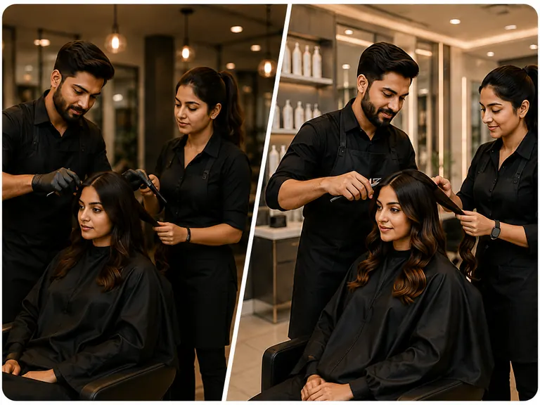 Salon career comparison